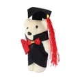 thumbnail image 5 of 10 ramos de flores de 12 cm para ceremonia de graduación, adorables osos de pie, para decoración (negro y blanco), 5 of 5
