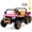pink, variant on 24V 2-Seater 6-Wheel 4WD Kids Electric Dump Truck UTV - Parental Remote, Wireless Audio Music, LED Headlights, Electric Tipping Bed, Shovel - Off-Road Ride-On Toy Vehicle for Ages 3-8