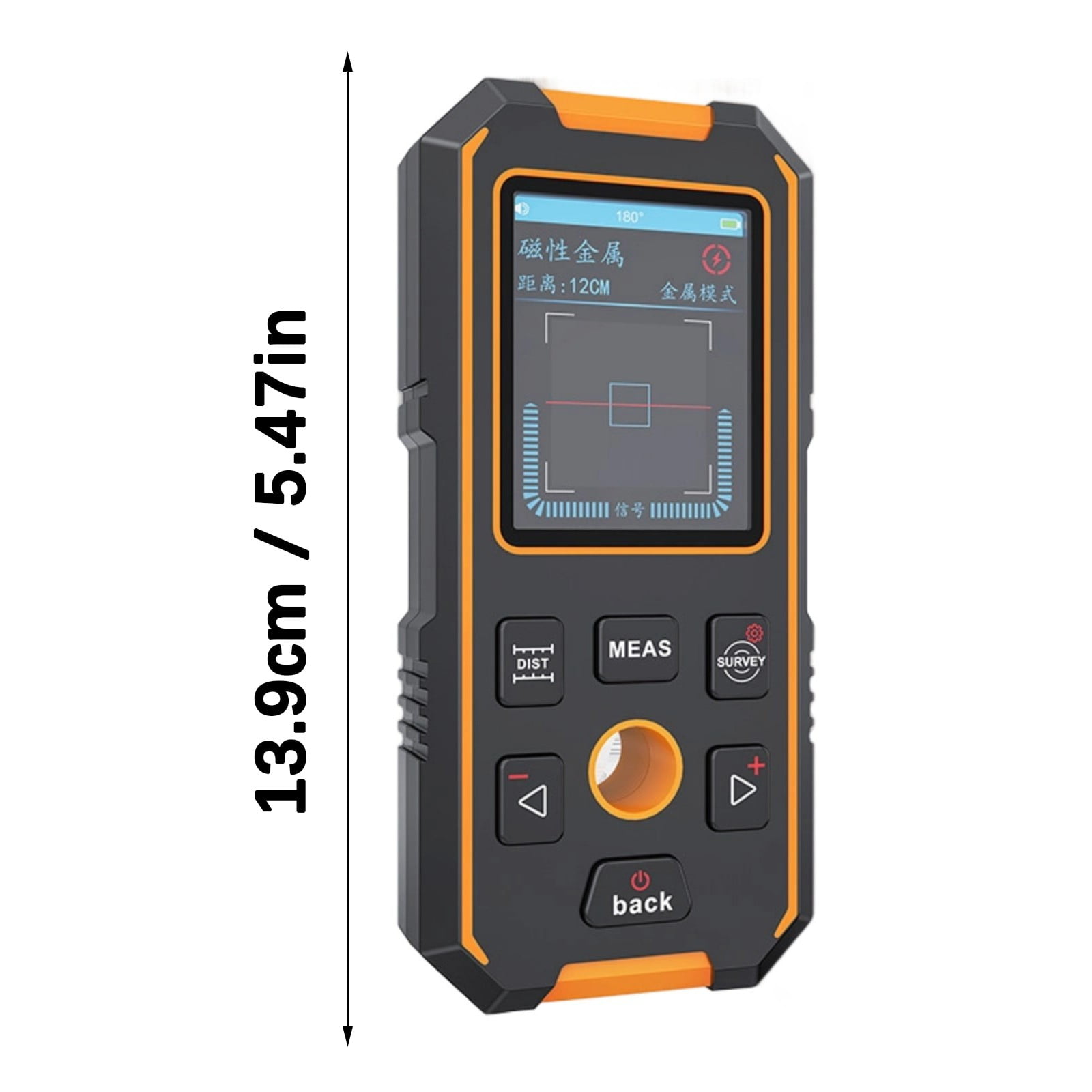 Lightweight Handheld Wall Detectors With High Accuracy LCD Screen And Sound Alarms Wall Scanner For Concealed Objects