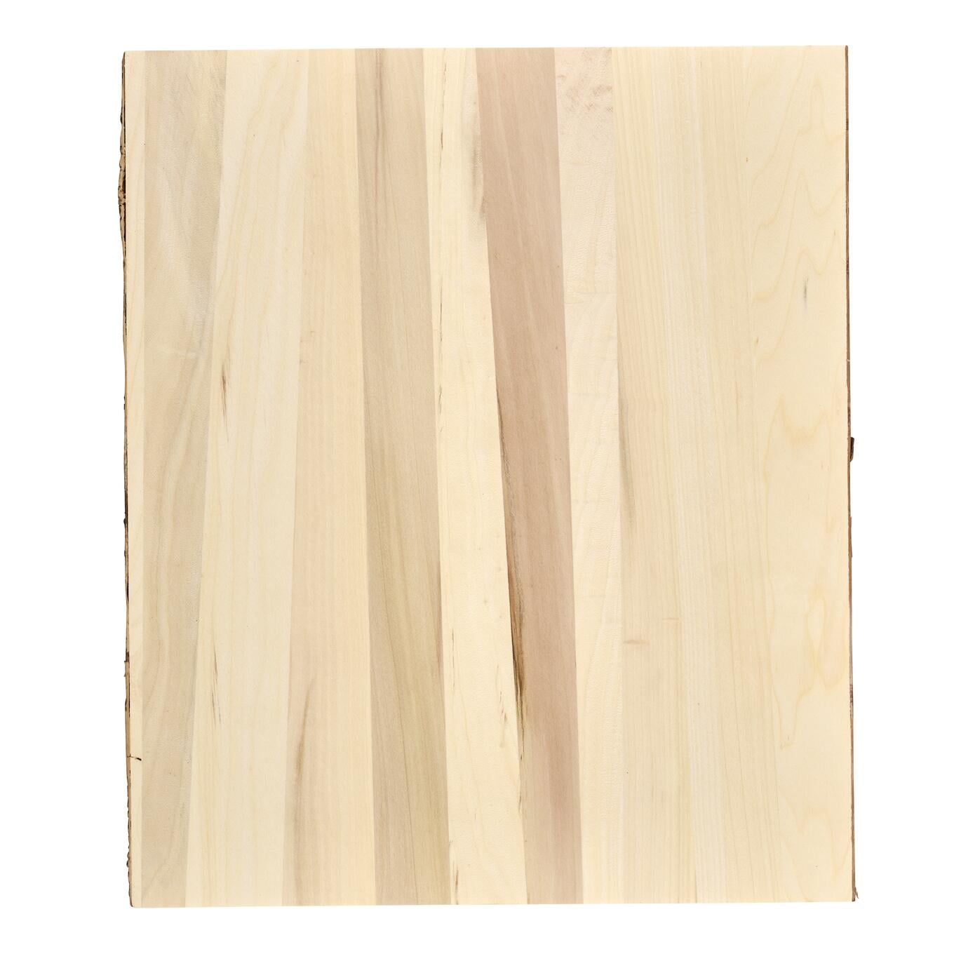 (2 pack) Plaid Wood Surfaces Pine Wood Slice Plank, 16" x 18"