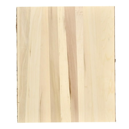 Hello Hobby Bark Wood Plank Slice 16" x 18"