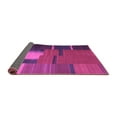 thumbnail image 2 of Ahgly Company Indoor Rectangle Abstract Purple Contemporary Area Rugs, 7' x 9', 2 of 4
