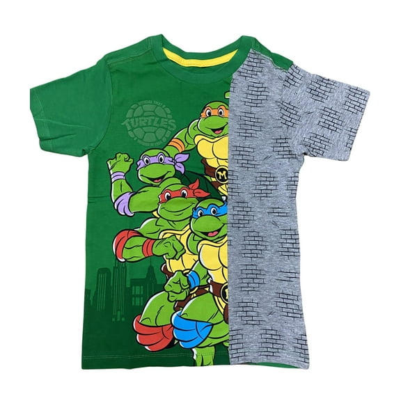 Boys Teenage Mutant Ninja Turtles Short Sleeve T-Shirt - Little Boys Sizes 4-7