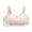 Pink, variant on Girls Soft Training Bras Seamless First Bra Girls Sports Bras with Removable Padding Bras, Chest Double Lined,Color:Pink,10-11Years