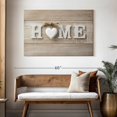 thumbnail image 3 of Elephant Stock Home Wall Sign Wall Art - Horizontal Canvas Wall Art - Living Room Wall Decor - Wall Signs Canvas - Brown And Beige Decor - 48" x 32", 3 of 8