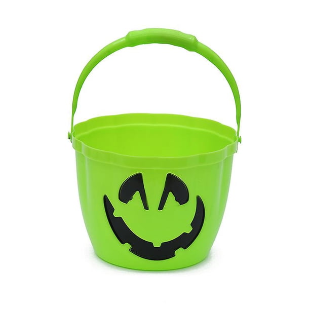 Halloween Pumpkin Bucket, Light Up Pumpkin Bucket Pumpkin Candy Bucket Halloween Candy Pail For