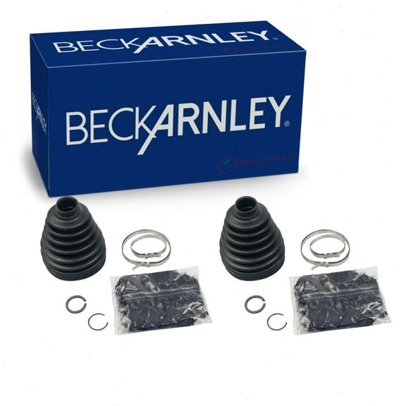 2 pc Beck/Arnley Front Outer CV Joint Boot Kits compatible with Toyota Highlander 2.7L 3.3L 3.5L L4 V6 2008-2019