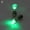 Green, variant on Light Up LED Rhinestone Earrings Stud Dance Party for Party/Xmas