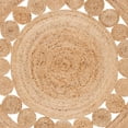 thumbnail image 3 of SAFAVIEH Natural Fiber NFB308A Handwoven Natural Rug, 3 of 4