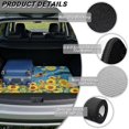 thumbnail image 5 of Xixirimido Cargo Liner Floor Mat All Weather Trunk Protection Trimmable to Fit Heavy Duty Car Trunk Mat Universal Car Accessories, 29" x 39", Starry Night Cat Sunflower, 5 of 6