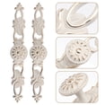 thumbnail image 3 of 2 Pcs Boutons de Porte à la Mode Poignées Décoratives pour Armoire (Blanc), 3 of 9