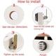 thumbnail image 5 of Juego De 2 Pcs 3 Dígitos Código Combinación Cerradura De Leva Cerradura De Gabinete 19 x 30 Mm Cerradura De Código Para Casillero Armario Puerta Archivador Buzones Cajón Armario (Plata), 5 of 5