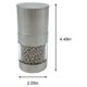 thumbnail image 3 of Molinillo de pimienta y especias manual de acero inoxidable | Grosor ajustable | Botella portátil para condimentos de cocina para sal, pimienta y comino | Núcleo de cerámica, fácil de limpiar, 3 of 8