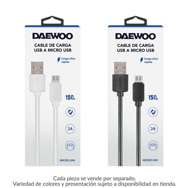 Cable de Carga Daewoo MICRO-DW Varios Modelos 1 pza