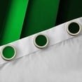 thumbnail image 4 of Feelyou Green Striped Geometric Black Out Curtains, Futuristic Abstract Curtains Pack of 2 (42x63 Each), Teen Child Kid Adult Bedroom Curtains, Blackout Curtains Room Decor, 4 of 6