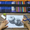 thumbnail image 3 of Tree Drawing Sketching Set, colored pencils for adult coloring with graphite, charcoal, colored pencils with, 3 of 8