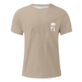 thumbnail image 2 of Playeras Oversize Para Hombre, Camiseta Informal De Verano De Cuello Redondo Y Manga Corta Con Diseño De Árbol De Coco Para Hombre, 2 of 3