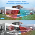 thumbnail image 4 of 2nlf® Cámara Vigilancia Wifi Exterior 2 Lente 2 Pantalla 4mp, 4 of 8