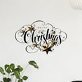 thumbnail image 1 of Pegatinas de pared navideñas, estrellas de Navidad, calcomanías de pared, póster de fiesta, diseño de festival, papel tapiz decorativo para sala de, 1 of 8