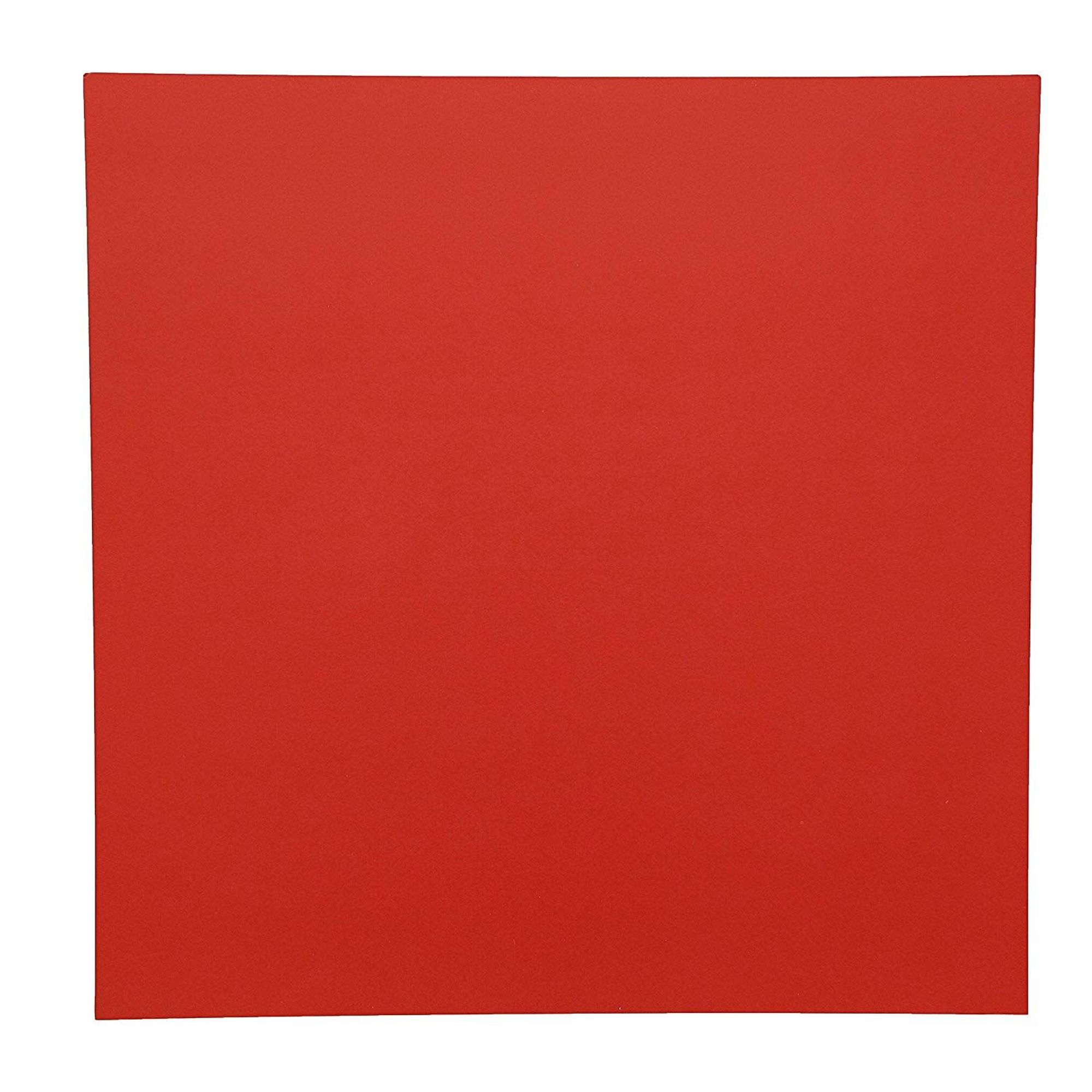 50Sheet Red Cardstock Papers, 250 GSM 90 lb Cover for Art, Craft