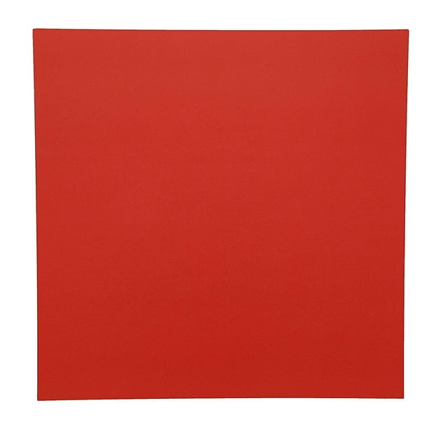50Sheet Red Cardstock Papers, 250 GSM 90 lb Cover for Art, Craft
