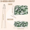 thumbnail image 4 of FORMRS Women Crossbody Purse with Chain Strap Vegan Leather Shoulder Handbag, Army Green Camouflage Pattern, 4 of 7