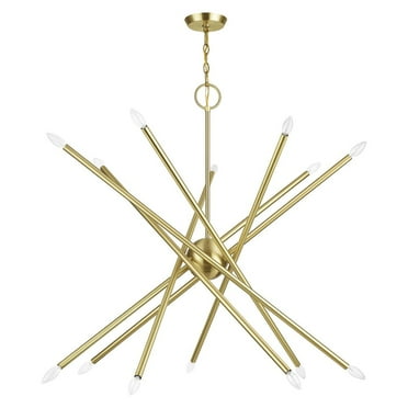 Livex Lighting - Soho - 14 Light Extra Large Foyer Chandelier-39 Inches Tall and