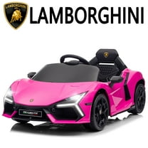 UBesGoo 12V Powered Ride on Car, Licensed Lamborghini Revuelto Electric Ride on Toys for Toddlers Kids, Remote Control, Pink