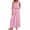 Z154 Pink, variant on Mifsaly Linen Jumpsuits for Women V Neck Sleeveless Wide Leg Jumpsuit with Pockets Drawstring Waist Summer Casual One Piece Rompers L