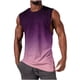 thumbnail image 1 of Hombres Moda Casual Impresión Suéter Cuello Redondo Tanque Deportivo, 1 of 4