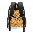 thumbnail image 2 of Honeii Pumpkins And Sunflowers A Print Clear Backpack Heavy Duty Transparent Bag 17" See Through BookBag for Women Men Adults Work Festival Sports Travel, 2 of 7
