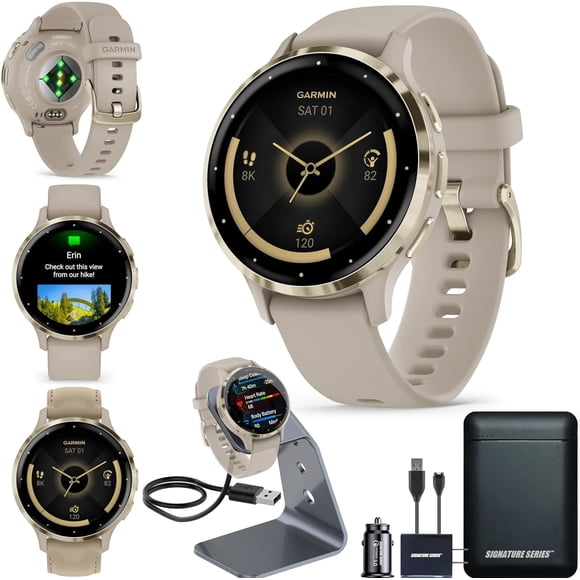 Batería Garmin Venu 3S GPS AMOLED 10d certificada para smartwatch