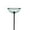 Clear, variant on Couronne COURM38720001 Poppy Stake Feeder Lime