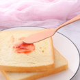 thumbnail image 3 of ORUYROP 8 Pieces Butter Dessert Knives, Stainless Stell Cheese Spreader, 6-Inch, Rose Gold, 3 of 6
