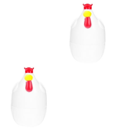 

2 Count Microwave Egg Steamer Tool Non Stick Cooking Utensils Cookware Cooker Oven Home