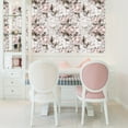 thumbnail image 2 of MuralsPrint Antique Pink Peonies  Peel and Stick Wallpaper 24''w x 10'L - 10'ft H x 24''inch W, 2 of 5