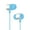Blue, variant on BotaniNest In Ear Headphones With Mic 3.5mm Wired Headphones For IOS And Android Smartphones Laptops MP3 Gaming Walkman