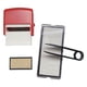 thumbnail image 3 of Sello de goma autoentintable personalizado Nombre comercial Fecha Accesorio portátil Número rojo, 3 of 8