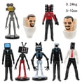 thumbnail image 2 of Skibidi Toilet Man Cámara hombre figura TV hombre altavoz hombre modelo de cámara figuras de acción decoraciones PVC muñeca juguete coleccionable, 2 of 4