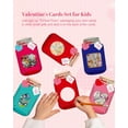 thumbnail image 5 of Valentine’s Day Cards for boy' – 50 Pack DIY Classroom Valentine Cards with Treat Bags, Cute Mason Jar Exchange Cards for Boys & Girls School Party Favors (Candy Not Included), 5 of 9