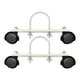 thumbnail image 1 of 2 soportes de polea móvil, prácticos y profesionales, con ruedas giratorias de 360 degree, piezas de reparación, base de de calentador eléctrico,, 1 of 8