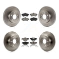 thumbnail image 1 of Transit Auto Front Rear Disc Brake Rotors and Semi-Metallic Pads Kit for Car Mercedes-Benz C250 C230 K8S-101443, 1 of 11