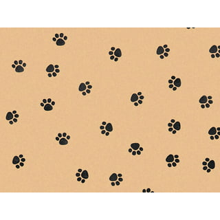  60 Sheets 20 x 20 Inch Brown Kraft Dog Paw Print Tissue Paper  Puppy Paws Gift Wrap Tissue for Gift Bags Wrapping DIY Crafts : Health &  Household