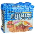thumbnail image 3 of Paldo Bibim Men Korean Spicy Oriental Style Noodle, 4.58 oz, 5 Count Bag, 3 of 5