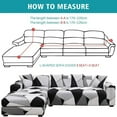 thumbnail image 5 of Eurhowing L Shape Sofa Slipcover for Sectional Couch, 3+3 Seater Stretchable Couch Covers with Non-Slip Elastic Bottom, Washable Furniture Protector for Home Decor, 5 of 9