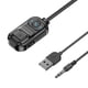 thumbnail image 4 of Adaptador de audio 2 en 1 Altavoz manos libres Transmisor de audio Amplificador de automóvil (Negro) Ndcxsfigh Accesorios para autos y motos, 4 of 5