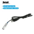 thumbnail image 5 of Unique Bargains 1 Set 1.5m 4.92ft 8mm 0.31" Car PMMA Side Glow Fiber Optic Cable with Blue LED Illuminator, 5 of 6