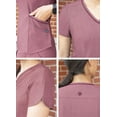 thumbnail image 4 of Adar Pro Scrubs For Women - Modern V-Neck Scrub Top, 4 of 7