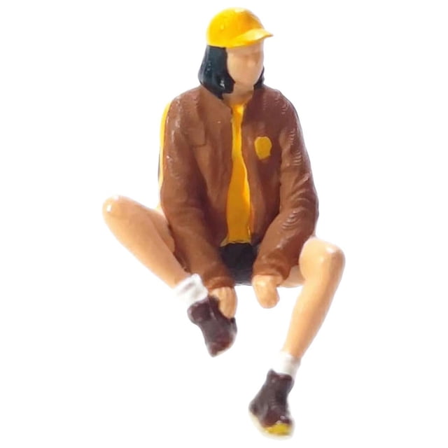 lionlar 1/64 Figures Model Ornament DIY Layout Scenery Accs Miniature Model Figures Sand B