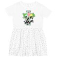 thumbnail image 3 of Inktastic He is Risen Floral Print Cross with Beautiful Flowers Girls Toddler Dress, 3 of 5